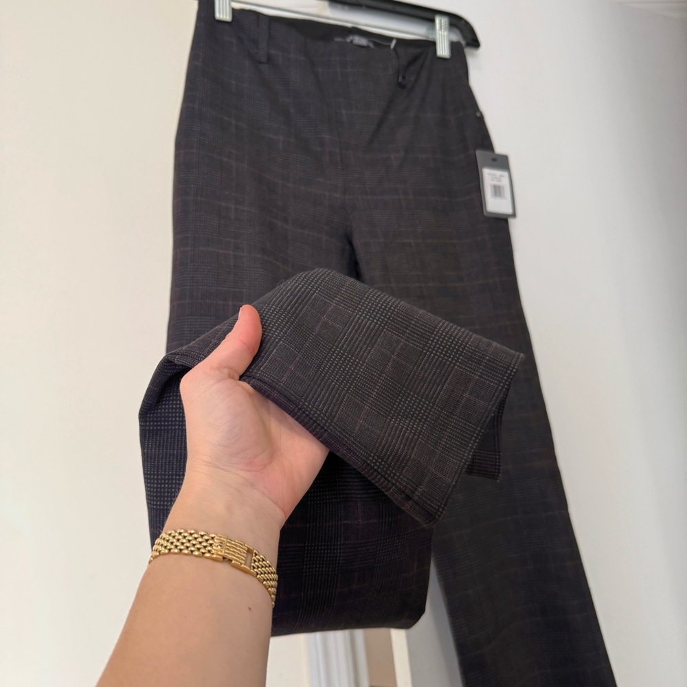 NEW Lyssé New York Ponte Jacquard Bootleg Pants - Picture 8 of 11